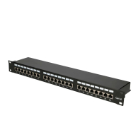 Extralink Patchpanel 24 porty CAT6 STP V2 EX.9830 - 1323251 - zdjęcie 1